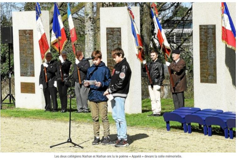 19 mars 2023 – Journée nationale du souvenir et du recueillement à la ...