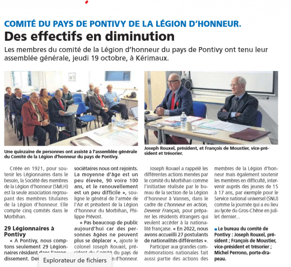 article pontivy journal